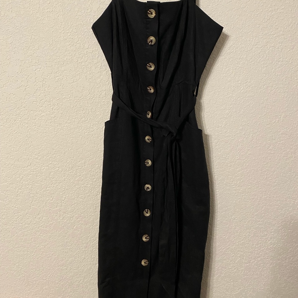 Black Midi Dress